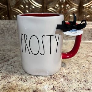 RAE DUNN FROSTY The Snowman Ceramic Mug NWT